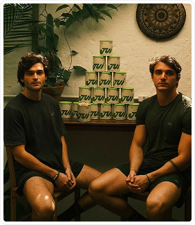 André e Felipe, Co-Fundadores da Jui